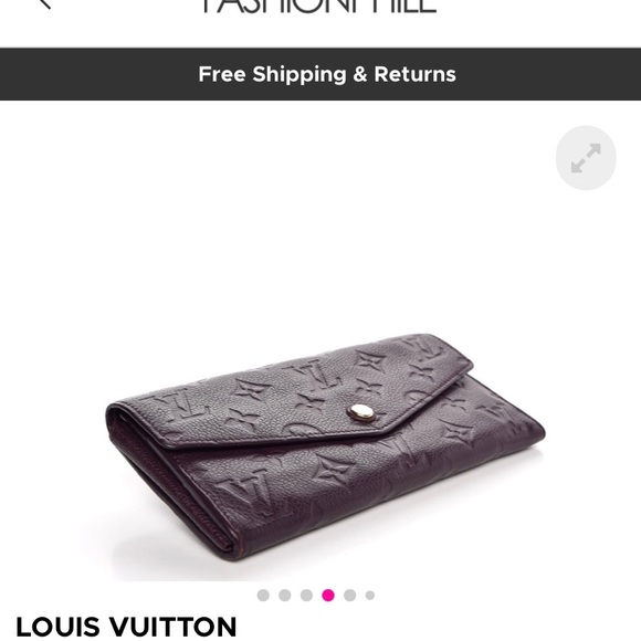 Louis Vuitton Empreinte Leather Curieuse Aube Wallet - Picture 2 of 8